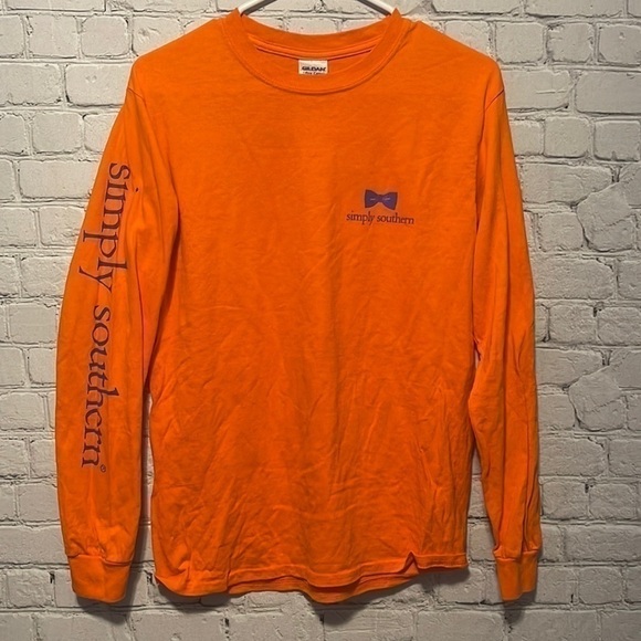 𝅺SIMPLY Southern Long Sleeve T-Shirt GameDay Collection Size Small - Picture 2 of 6